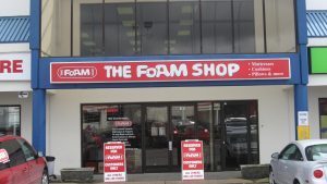 Burnaby The Foam Shop Storefront